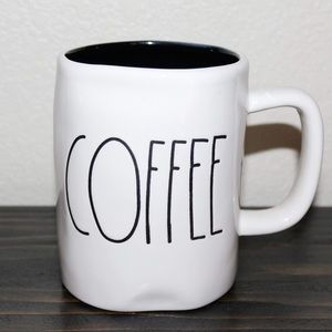 Rae Dunn COFFEE Mug Black Inside